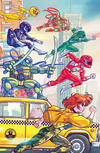Cover Thumbnail for Mighty Morphin Power Rangers / Teenage Mutant Ninja Turtles (2019 series) #2 [ComicsPRO Exclusive - George Caltsoudas Connecting (B)]