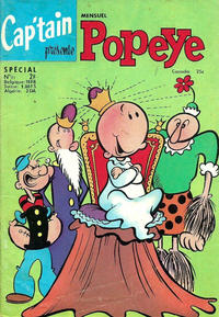 Cover Thumbnail for Cap'tain présente Popeye (spécial) (Société Française de Presse Illustrée (SFPI), 1962 series) #91