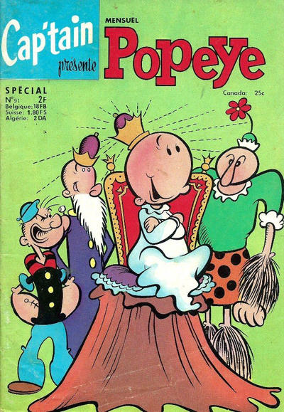 Cover for Cap'tain présente Popeye (spécial) (Société Française de Presse Illustrée (SFPI), 1962 series) #91