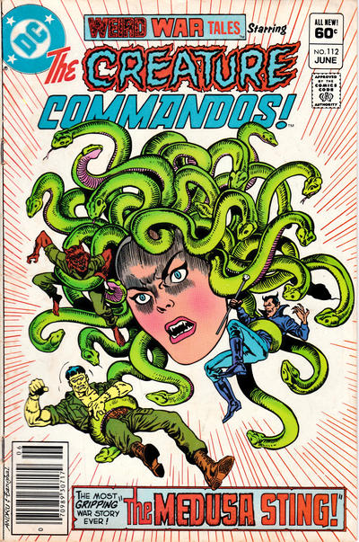 Cover for Weird War Tales (DC, 1971 series) #112 [Newsstand]