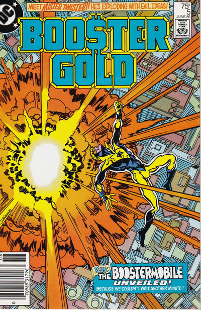 Cover for Booster Gold (DC, 1986 series) #5 [Newsstand]