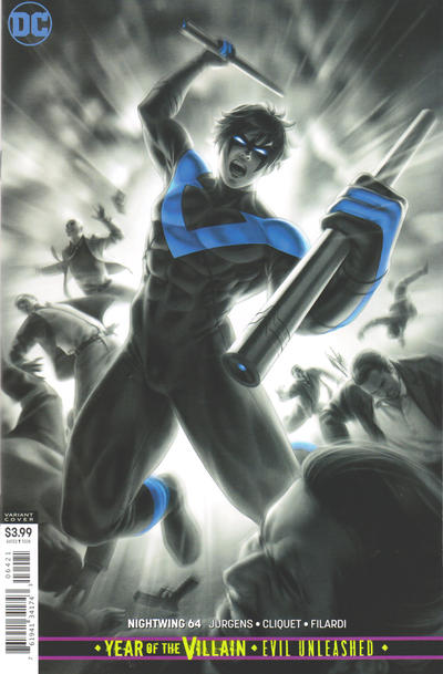 Cover for Nightwing (DC, 2016 series) #64 [Warren Louw Cover]