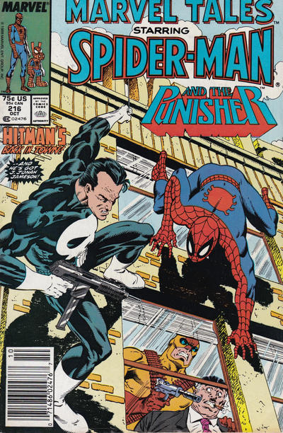Cover for Marvel Tales (Marvel, 1966 series) #216 [Newsstand]