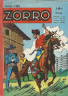 Cover for Zorro (Société Française de Presse Illustrée (SFPI), 1956 series) #80