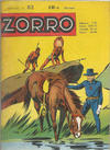 Cover for Zorro (Société Française de Presse Illustrée (SFPI), 1956 series) #83