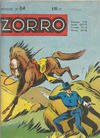 Cover for Zorro (Société Française de Presse Illustrée (SFPI), 1956 series) #84