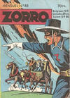 Cover for Zorro (Société Française de Presse Illustrée (SFPI), 1956 series) #48