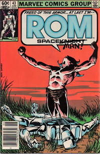 Cover Thumbnail for Rom (Marvel, 1979 series) #43 [Newsstand]