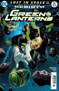 Cover Thumbnail for Green Lanterns (DC, 2016 series) #22 [Newsstand]