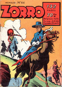 Cover Thumbnail for Zorro (Société Française de Presse Illustrée (SFPI), 1956 series) #44