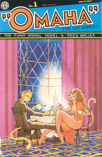 Cover for Omaha the Cat Dancer (Kitchen Sink Press, 1986 series) #1 [Second Printing]