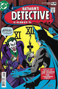 Cover Thumbnail for Detective Comics #475 (Facsimile Edition) (DC, 2020 series) 