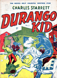 Cover for Durango Kid (Compix, 1952 series) #3 [6d]