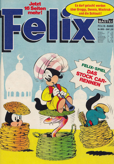 Cover for Felix (Bastei Verlag, 1958 series) #806