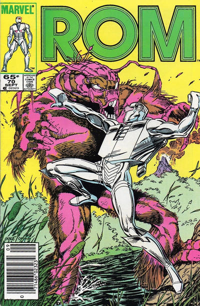 Cover for Rom (Marvel, 1979 series) #70 [Newsstand]