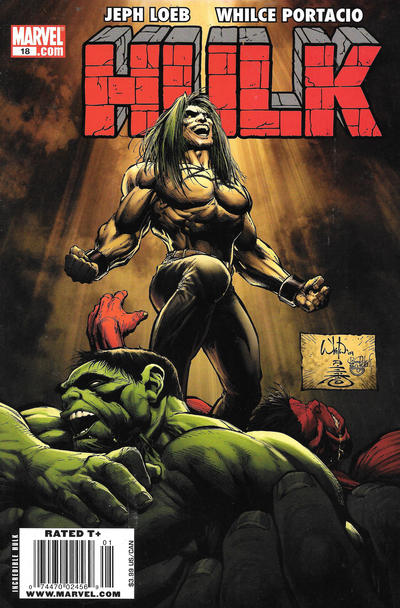 Cover for Hulk (Marvel, 2008 series) #18 [Newsstand]