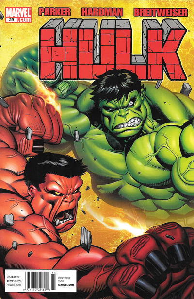 Cover for Hulk (Marvel, 2008 series) #29 [Newsstand]