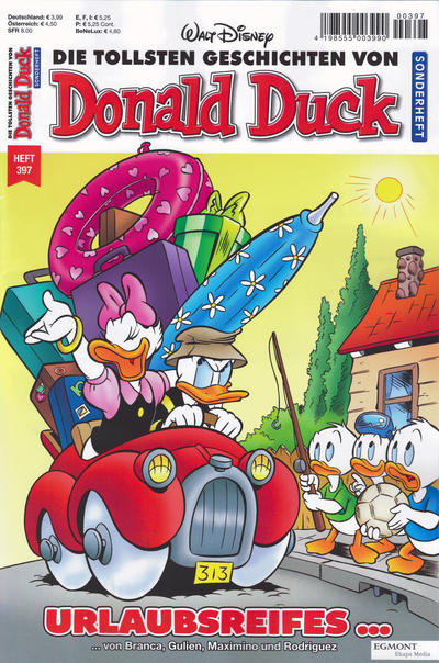 Cover for Die tollsten Geschichten von Donald Duck (Egmont Ehapa, 1965 series) #397