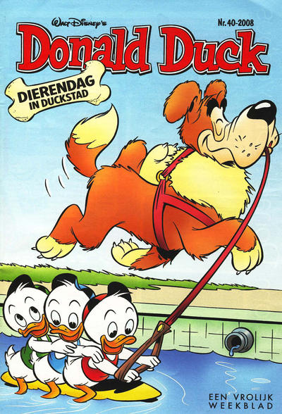 Cover for Donald Duck (Sanoma Uitgevers, 2002 series) #40/2008