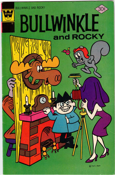 Cover for Bullwinkle (Western, 1962 series) #15 [Whitman]