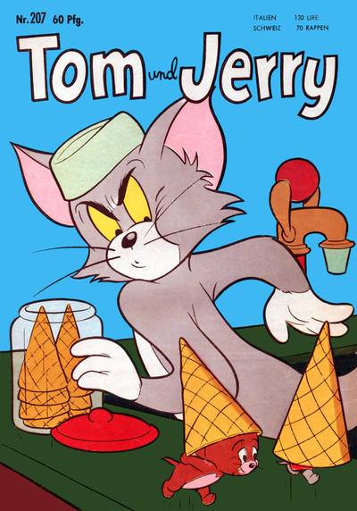 Cover for Tom und Jerry (Tessloff, 1959 series) #207