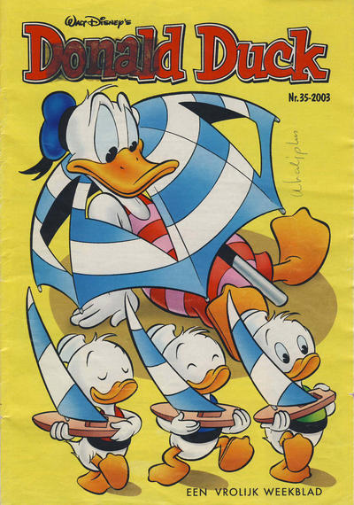 Cover for Donald Duck (Sanoma Uitgevers, 2002 series) #35/2003