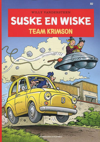 Cover for Suske en Wiske (Standaard Uitgeverij, 1967 series) #352 - Team Krimson