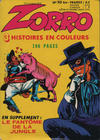 Cover for Zorro (Société Française de Presse Illustrée (SFPI), 1977 series) #20 bis