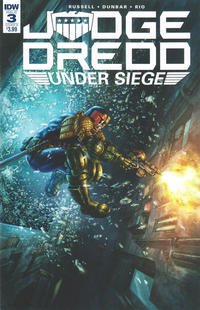 Cover Thumbnail for Judge Dredd: Under Siege (IDW, 2018 series) #3 [Cover B]