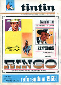 Cover Thumbnail for Le journal de Tintin (Le Lombard, 1946 series) #v21#7/1966