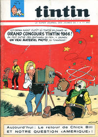 Cover Thumbnail for Le journal de Tintin (Le Lombard, 1946 series) #v21#9/1966