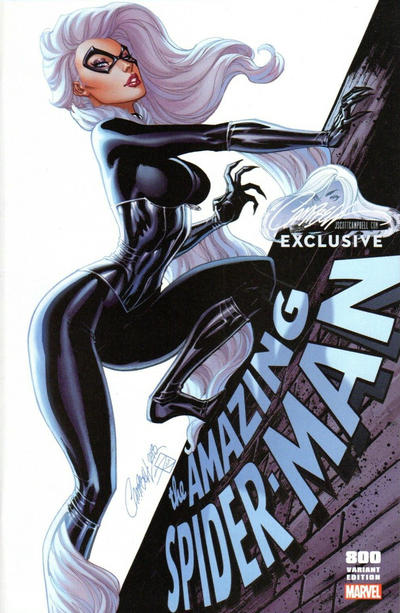 Cover for Amazing Spider-Man (Marvel, 2015 series) #800 [Variant Edition - J. Scott Campbell Exclusive - Cover C]