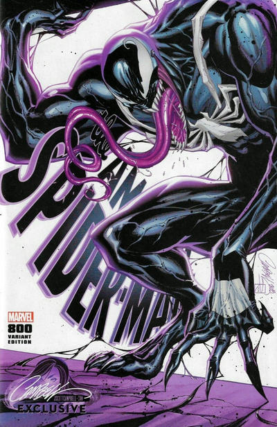 Cover for Amazing Spider-Man (Marvel, 2015 series) #800 [Variant Edition - J. Scott Campbell Exclusive - Cover D]