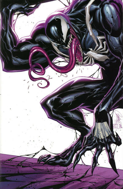 Cover for Amazing Spider-Man (Marvel, 2015 series) #800 [Variant Edition - Third Printing - J. Scott Campbell Exclusive - Virgin Cover D]