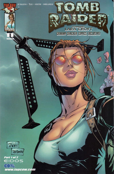Cover for Tomb Raider: The Series (Image, 1999 series) #11 [Graham Cracker Gold Foil Variant]