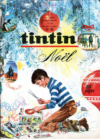 Cover for Le journal de Tintin (Le Lombard, 1946 series) #50/1966