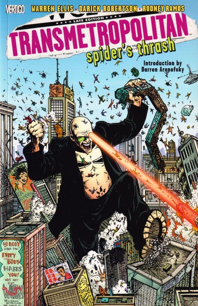 Cover for Transmetropolitan (DC, 1998 series) #7 - Spider's Thrash [Third Printing]
