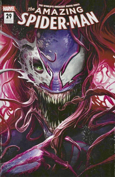 Cover for Amazing Spider-Man (Marvel, 2015 series) #29 [Variant Edition - ComicXposure Exclusive - Francesco Mattina Cover B]