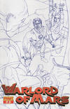 Cover for Warlord of Mars (Dynamite Entertainment, 2010 series) #8 [Joe Jusko Blue Art Sketch Cover]