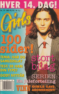 Cover Thumbnail for Girls (Hjemmet / Egmont, 1989 series) #19/1995