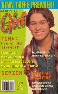 Cover Thumbnail for Girls (Hjemmet / Egmont, 1989 series) #4/1996