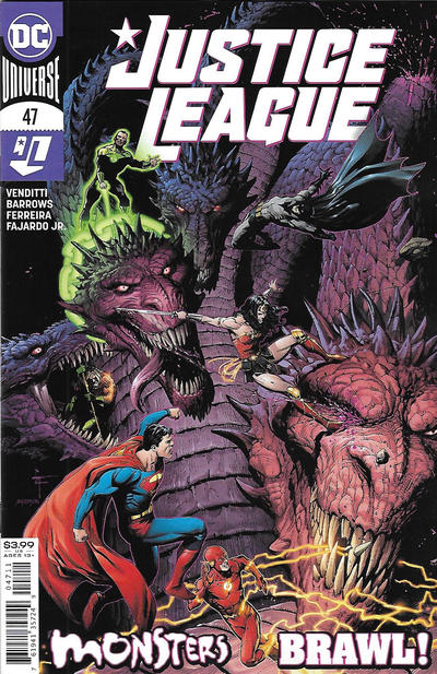 Cover for Justice League (DC, 2018 series) #47 [Gary Frank Cover]