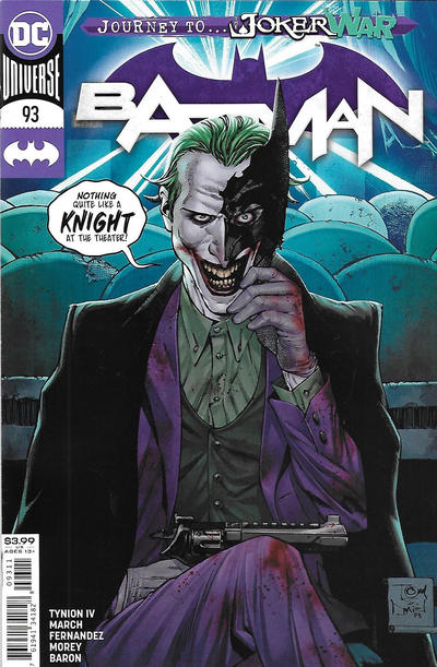 Cover for Batman (DC, 2016 series) #93