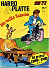 Cover for Kauka Super Serie (Gevacur, 1970 series) #77 - Harro und Platte - Die heiße Scheibe