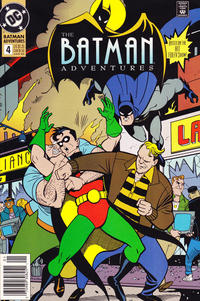 Cover for The Batman Adventures (DC, 1992 series) #4 [Newsstand]