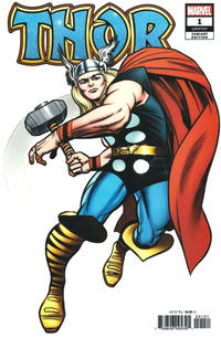 Cover Thumbnail for Thor (Marvel, 2020 series) #1 (727) [Jack Kirby 'Hidden Gem']