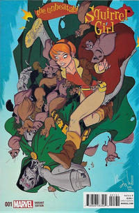 Cover Thumbnail for The Unbeatable Squirrel Girl (Marvel, 2015 series) #1 [Variant Edition - Ben Caldwell Cover]