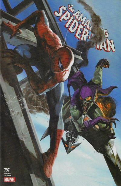 Cover for Amazing Spider-Man (Marvel, 2015 series) #797 [Variant Edition - ComicXposure Exclusive - Gabriele Dell'Otto Cover A]