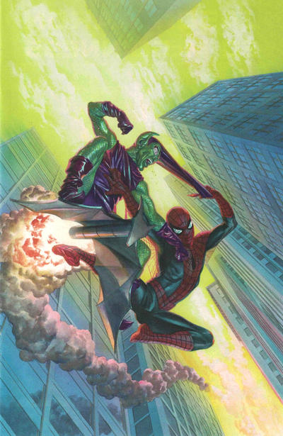 Cover for Amazing Spider-Man (Marvel, 2015 series) #798 [Variant Edition - Alex Ross Virgin Cover]