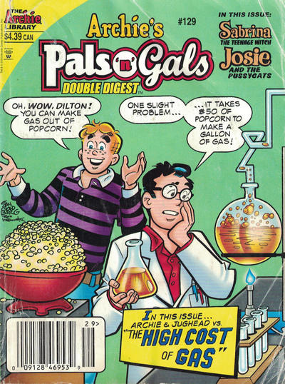 Cover for Archie's Pals 'n' Gals Double Digest Magazine (Archie, 1992 series) #129 [Canadian]